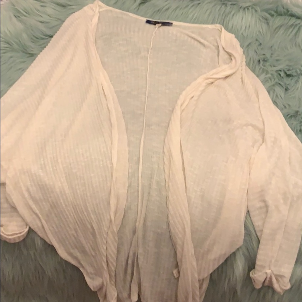 Blue Rain beige cardigan